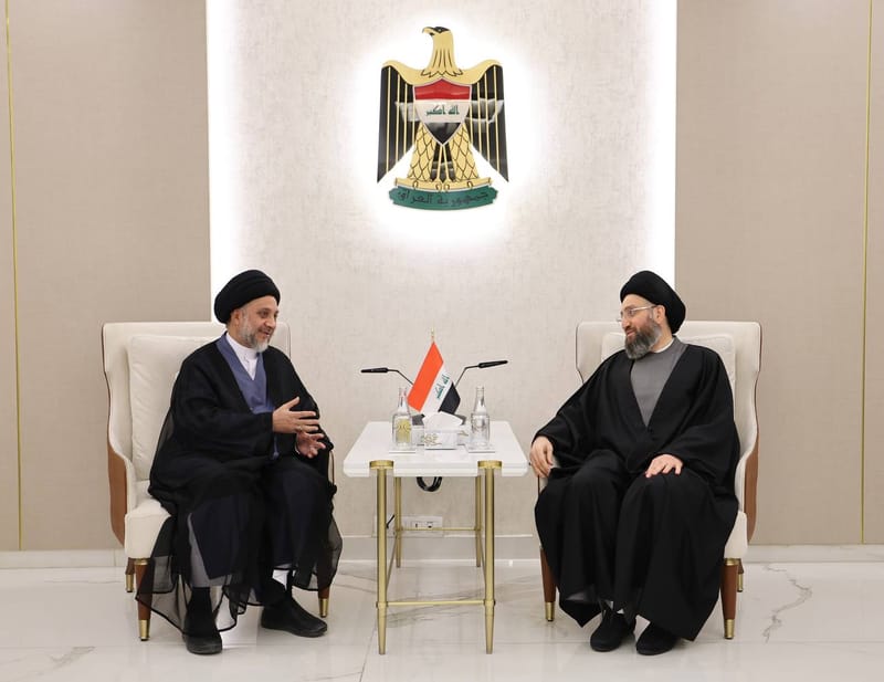 خلال لقاء سماحة السيد عمار الحكيم مع عدد من رجال الأعمال من دولة الهند الراغبين بالعمل في العراق