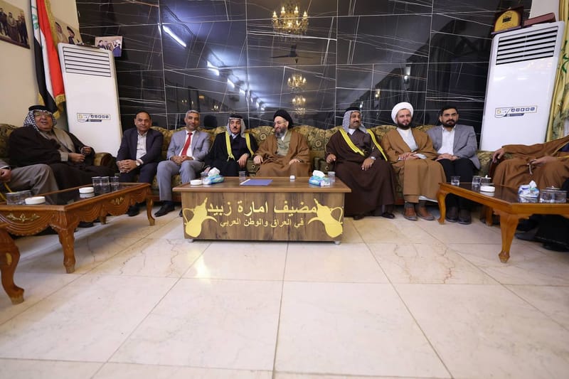 زيارة مضيف جناب الأخ العزيز الشيخ معد جاسم السمرمد أمير قبائل زبيد في العراق والوطن العربي في قضاء الصويرة بمحافظة واسط، كان مسك ختام جولتنا في المحافظة.