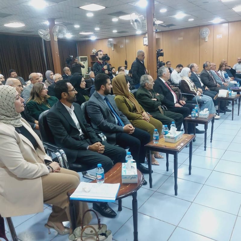 جانب من حضور مسؤول مكتب إقليم كردستان الأستاذ صباح الصالحي في كرنفال يوم المثقف العراقي الثالث عشر في مدينة أربيل، والذي نظمه مؤتمر القمة الثقافي وجمعية الثقافة المندائية.