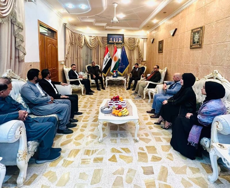 وفد تياري  يزور مكتب التيار في أربيل ويلتقي الأستاذ صباح الصالحي مسؤول مكتب إقليم كردستان بحضور عدد من قيادات المكتب.