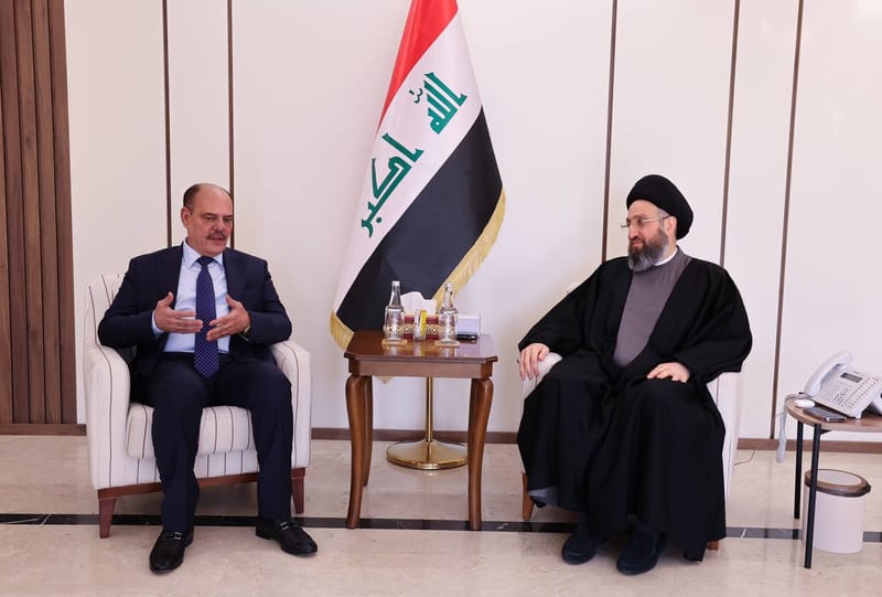 إلتقي سماحة السيد عمار الحكيم مجلس المفوضين في هيئة الإعلام والاتصالات