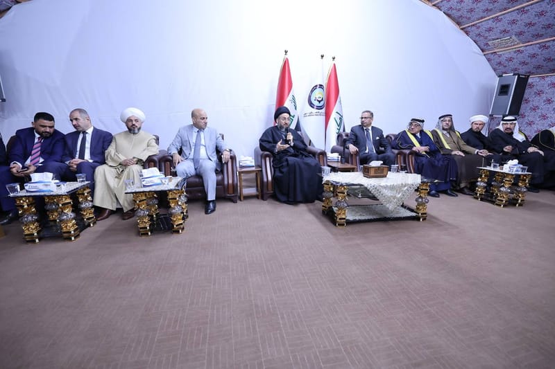 في مكتب جناب الدكتور الأستاذ سليم الجبوري رئيس مجلس النواب الأسبق في محافظة ديالى، التقينا جمعا كبيرا من الشيوخ والوجهاء من مختلف مناطق و عشائر المحافظة وعددا من أعضاء المكتب السياسي والكادر المتقدم لحزب التجمع المدني للاصلاح “عمل”.