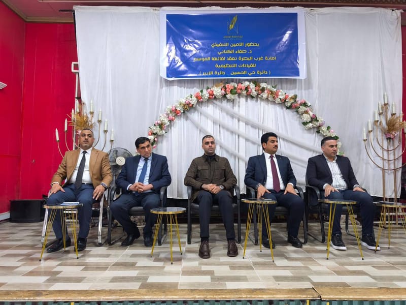 الأمين التنفيذي الدكتور صفاء الكناني يُرافقهُ مسؤول المكتب الأعلامي الأستاذ أياد يصلون الى محافظة البصرة للاطلاع على استعدادات ملحمة الرجال !