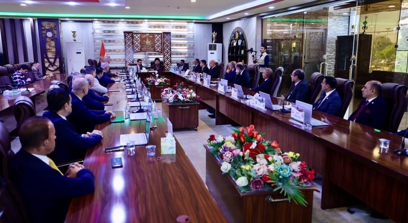 زيارة سماحة السيد عمار الحكيم جامعة كركوك