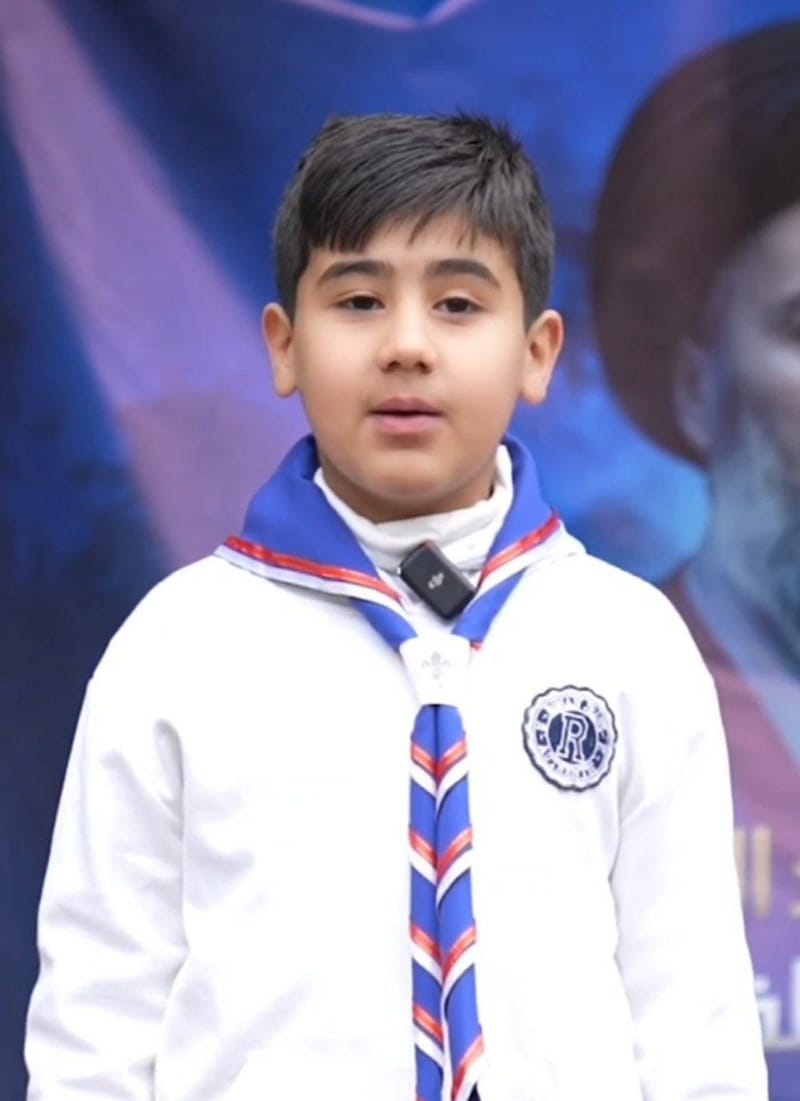 محاظرة الدكتور احمد سالم الساعدي مسؤول تنظيمات بغداد في مخيم شهيد المحراب.