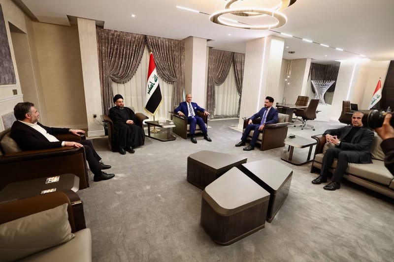 زيارة سماحة السيد عمار الحكيم  لمقر دوري نجوم العراق في العاصمة بغداد