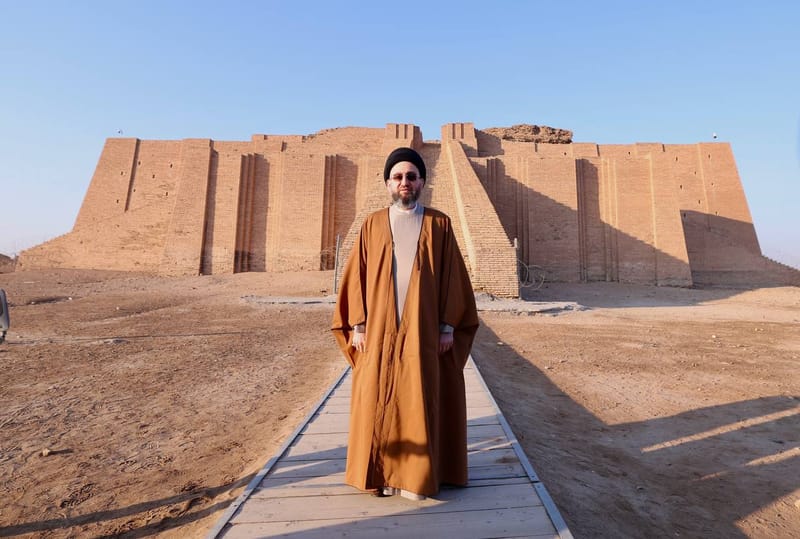 زيارة السيد عمار الحكيم زقورة أور الأثرية