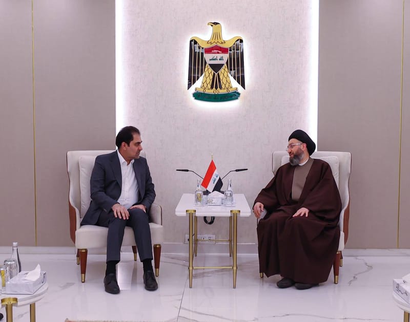 تطورات المشهد السياسي في العراق والمنطقة والاستحقاقات القادمة كانت ملفات حاضرة في لقاء سماحة السيد عمار الحكيم مع النائب الأول لرئيس مجلس النواب الأستاذ محسن المندلاوي