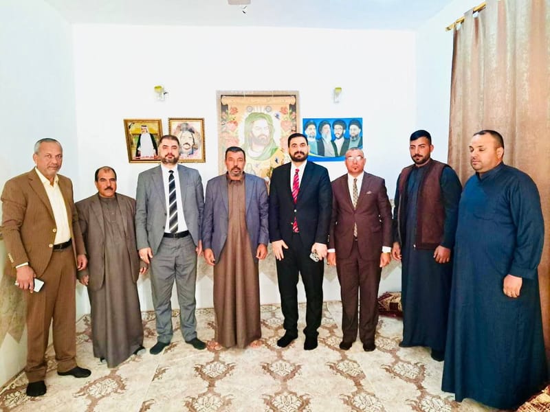 ضمن جدول زياراته الميدانية في محافظة واسط..