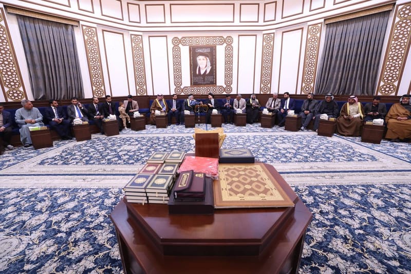 من قضاء الزبير، كان مضيف المرحوم الحاج طوينه المحطة الأخيرة في زيارته سماحه السيد عمار الحكيم