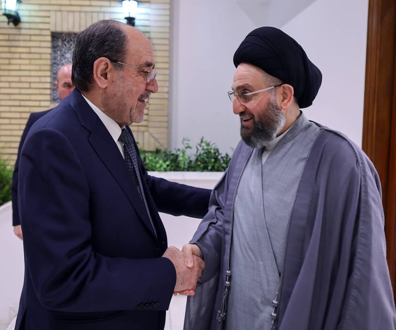 استقبل سماحة السيد عمار الحكيم  رئيس ائتلاف دولة القانون، دولة الأستاذ نوري المالكي