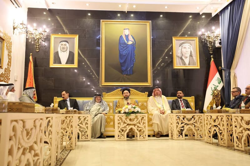 زيارة سماحة السيد عمار الحكيم مضيف إمارة ربيعة