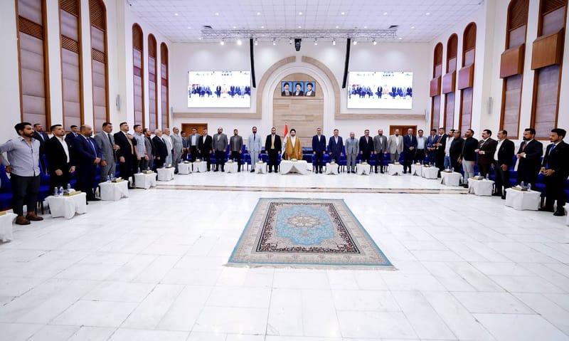 لقاء القيادات التنظيمية لتيار الحكمة الوطني في بغداد