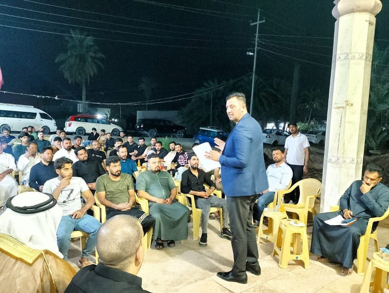 دائرة الهندية والحسينية في كربلاء المقدسة تقيم دورة تطويرية لمسؤولي المناطق التنظيمية بحضور مسؤول تنظيمات المحافظة الأستاذ حازم اليساري