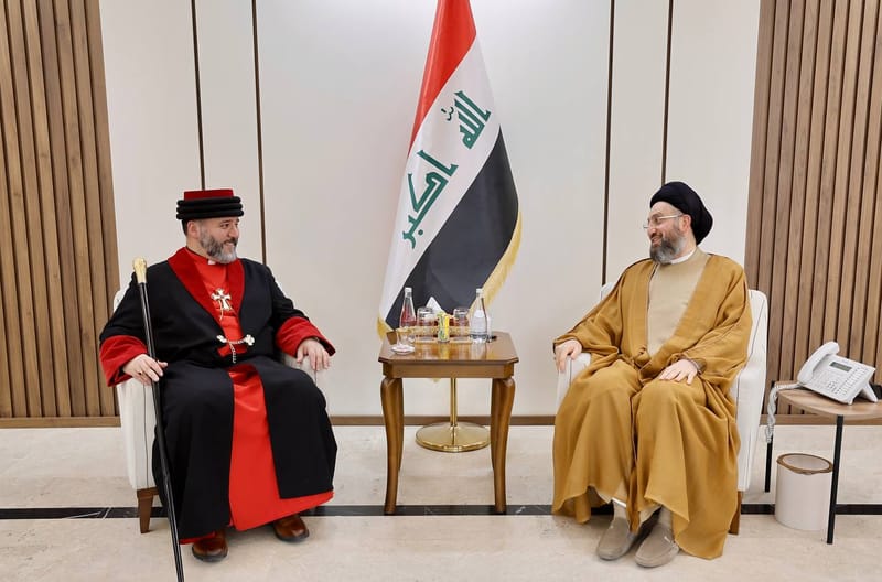 استقبلنا نيافة البطريرك مار كيوركيس الثالث يونان رئيس الكنيسة الشرقية القديمة في العراق والعالم