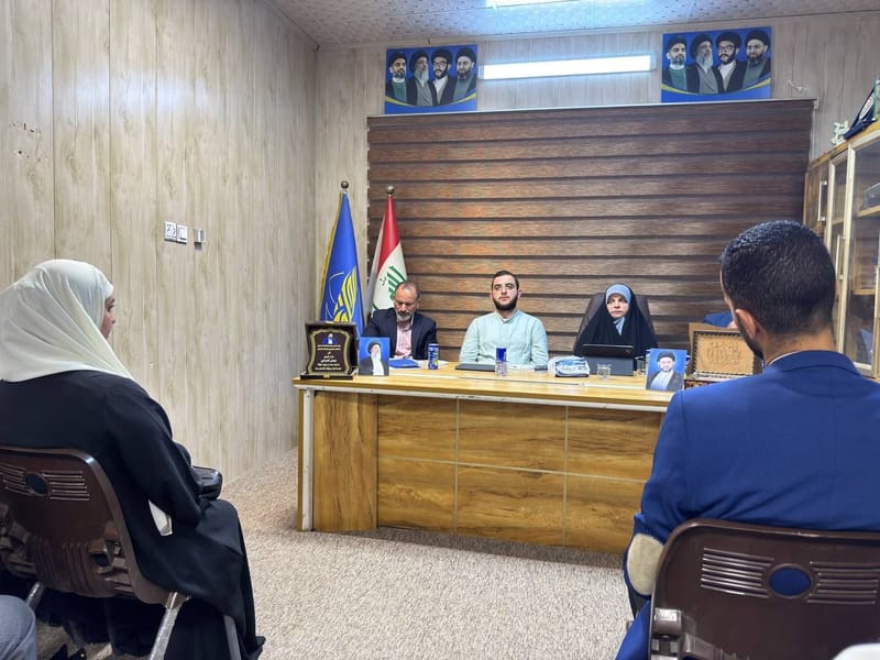 عقدت الهيئة العامة في الرصافة الأولى اجتماعها الدوري لأعضاء الهيئة في دائرة الشعب في مكتب الإقليم الشمالي بحضور النائب الأول لرئيس الهيئة العلوية زينب الغرابي والسيد رضا الحكيم مسؤول ملف متابعة اللجان.