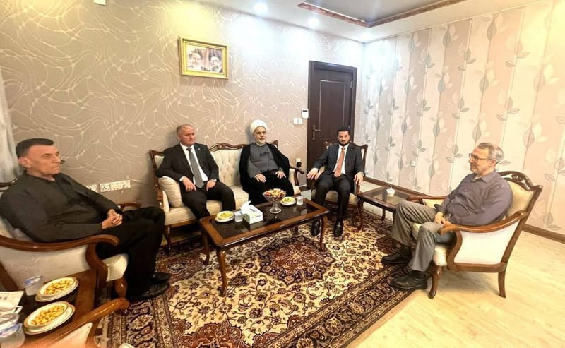 مسؤول إقليم كردستان الأستاذ صباح الصالحي يزور مقر القنصلية الإيرانية ويلتقي سعادة القنصل الدكتور محمد مرتضى محموديان،