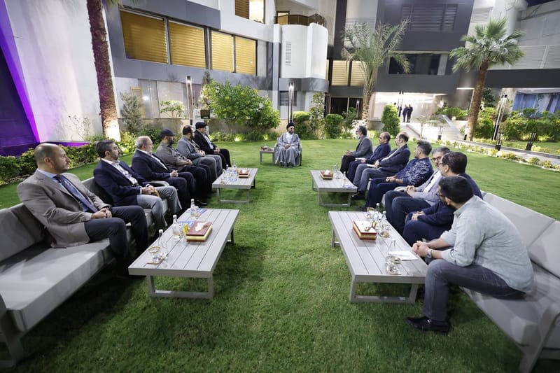 لقاء سماحة السيد عمار الحكيم  وفدًا إعلاميًا من الجمهورية الإسلامية الإيرانية