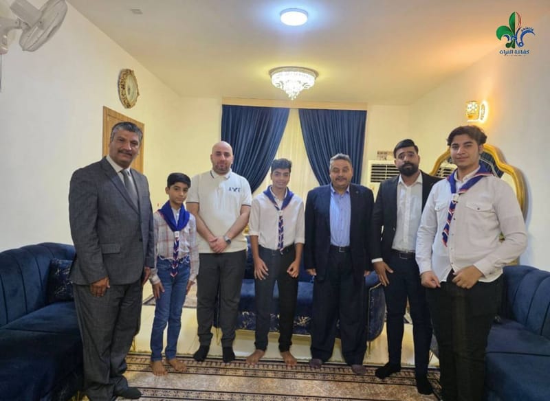 نظّمت جمعية الفرات للتربية الكشفية فعاليةً تكريميةً في محافظة النجف الأشرف، لتوزيع شهادات تقديرية وهدايا رمزية على الطلبة المعفيين من الامتحانات، تثمينًا لجهودهم العلمية وتفوقهم الدراسي.