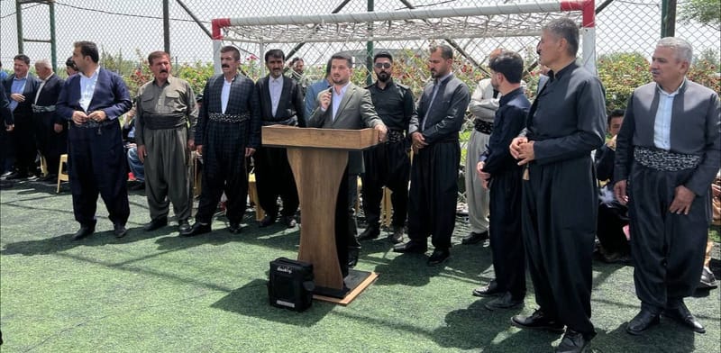 مسؤول إقليم كردستان الأستاذ صباح الصالحي يحضر فعاليات المؤتمر العشائري الموحد بين شيوخ العرب والكُرد