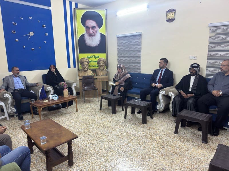 عقدت الهيأة العامة في الرصافة الأولى اجتماعين منفصلين لأعضاء الهيئة لدائرة الاعظمية في مكتب الإقليم الشمالي ودائرة الحسينية في مكتب الحسينية بحضور النائب الأول لرئيس الهيئة وعضو المكتب السياسي العلوية زينب الغرابي .