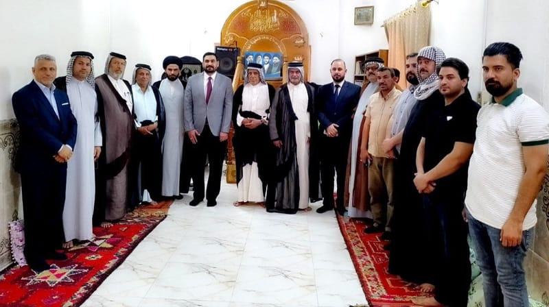 خلال زيارته إلى محافظة ذي قار.. مسؤول اقليم الجنوب السيد قصي الموسوي يرأس وفداً قيادياً في مدينة الشطرة،