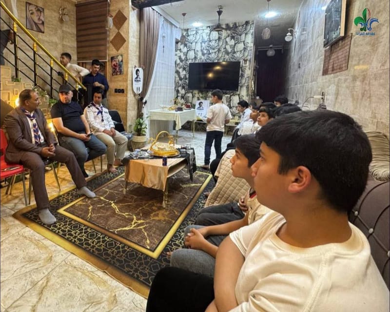 مسؤول جمعية الفرات للتربية الكشفية السيد الحمزة النوري يزور محافظة واسط،