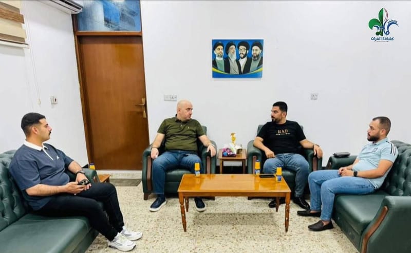 مسؤول جمعية الفرات للتربية الكشفية السيد الحمزة النوري يزور محافظتي النجف الأشرف وديالي