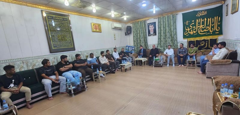 أمين مركز وجنوب البصرة، الأستاذ نيسان البرغوثي، يعقد اجتماعًا موسعًا مع قيادات دائرة العشار والبصرة القديمة.