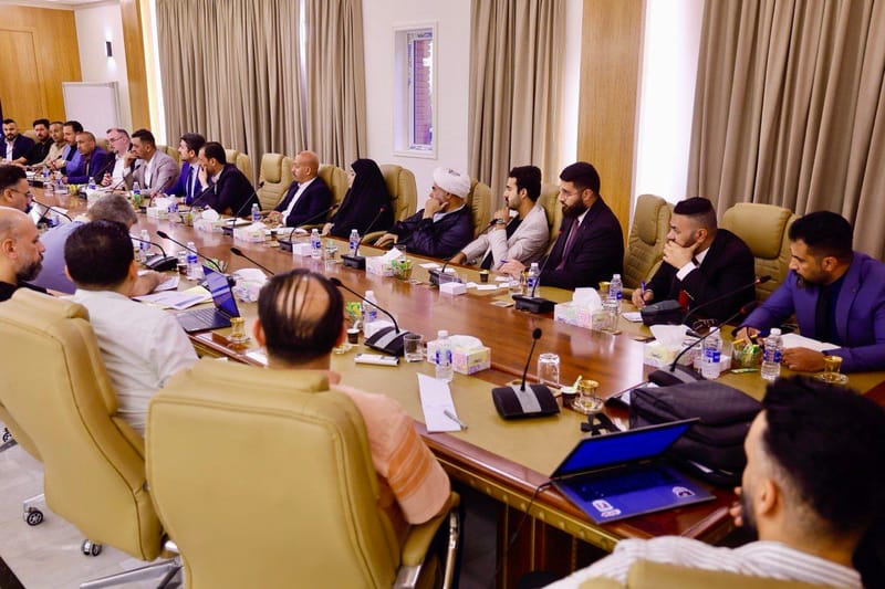 المكتب التنفيذي يلتقي كتيبة النصر في محافظة كربلاء المقدسة.