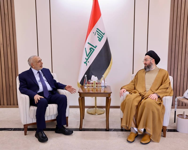 استقبل سماحة السيد عمار الحكيم  سيادة رئيس مجلس النواب العراقي، الدكتور محمود