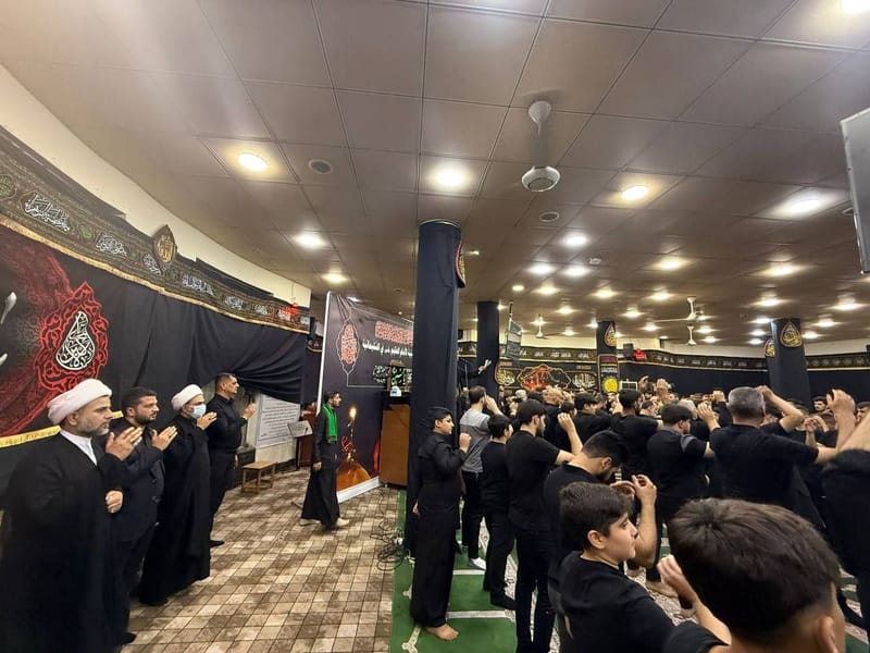 محافظة_السليمانية مسجد_وحسينية_السيد_محسن_الحكيم