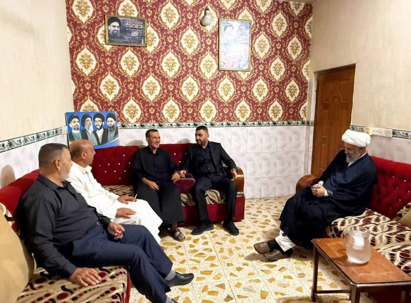 خلال زيارته إلى محافظة ديالى.. مسؤول إقليم الشمال والغرب الأستاذ وائل الأسدي يزور عدداً من وجهاء قضاء الخالص.