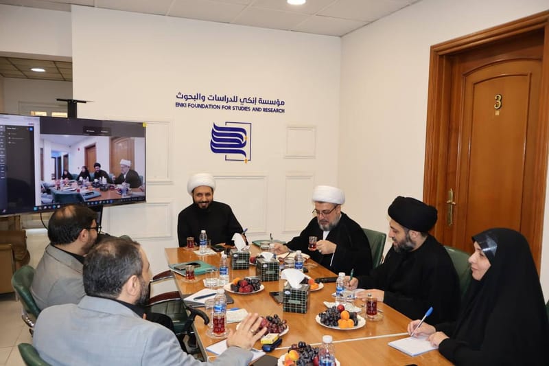 اللجنة العلمية للمحور الثقافي في مؤتمر “الآفاق المستقبلية لأتباع أهل البيت (عليهم السلام)” تعقد اجتماعها الثالث برئاسة سماحة الشيخ أحمد سلمان الأحمدي