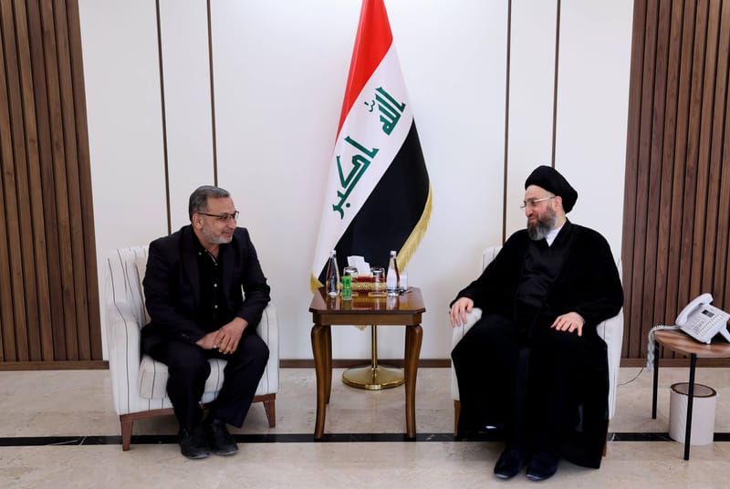 لقاء سماحة السيد عمار الحكيم  بمؤسسي نادي أبدع للمهارات الذكية ونادي البرمجة في محافظة النجف الأشرف