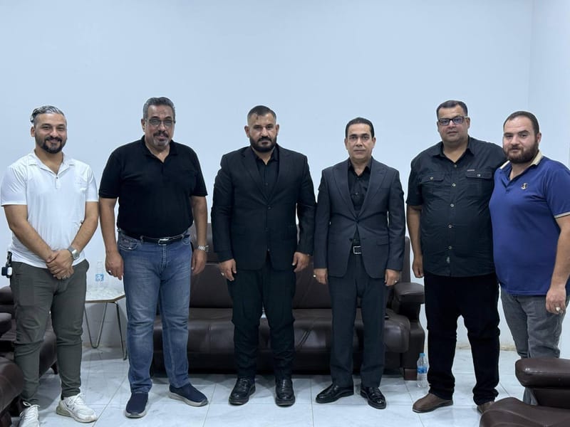 زار نائب مسؤول المكتب الأعلامي مُحافظة بابل وألتقى مسؤول تنظيمات المُحافظة الحاج رياض عداي ومسؤول المكتب المهني الاستاذ أشرف الشريفي وعددًا من القيادات الأعلامية في المُحافظة.