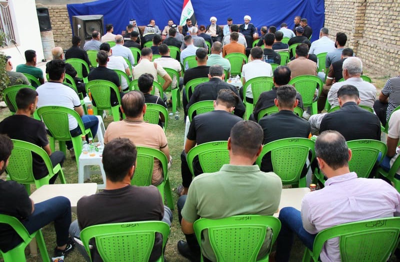 . انعقاد ملتقى قيادات دائرة الخالص في محافظة ديالى، بحضور مسؤول تنظيمات المحافظة السيد أسعد الأعرجي.