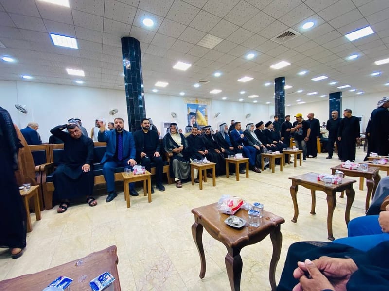 مسؤول إقليم الجنوب السيد قصي الموسوي يرأس وفداً قيادياً من محافظة واسط