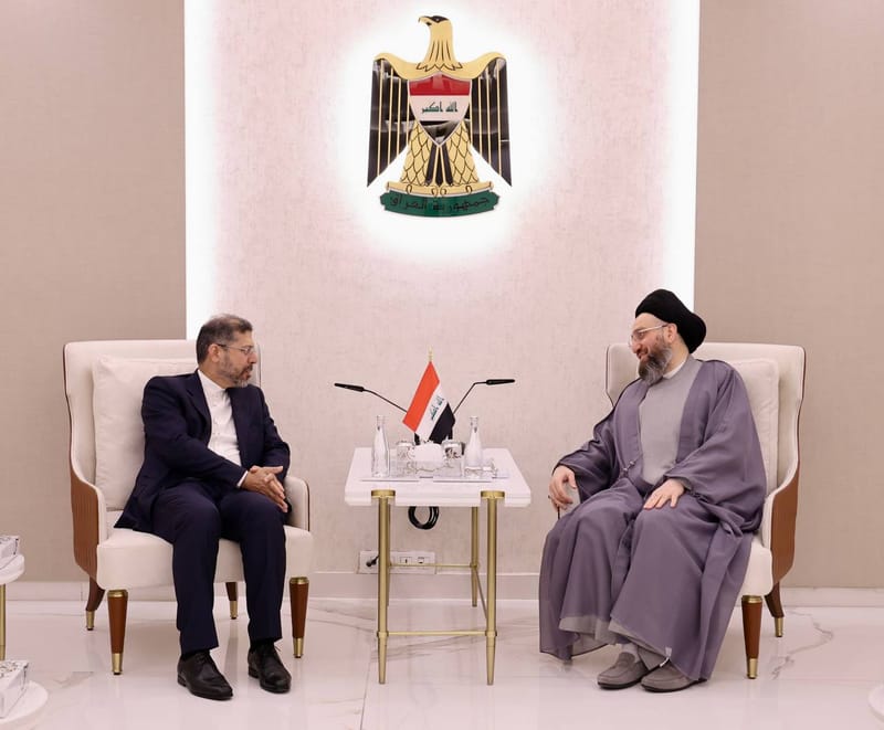 استقبل سماحة السيد عمار الحكيم مساعد وزير الخارجية في الجمهورية الإسلامية الإيرانية، الأستاذ سعيد خطيب زادة، بحضور سعادة السفير الإيراني في بغداد، الأستاذ محمد كاظم آل صادق