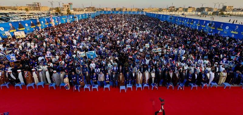 الكرنفال الجماهيري الكبير لتحالف قوى الدولة الوطنية في محافظة البصرة