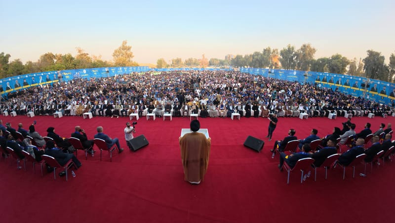 التجمّع الانتخابي الكبير لجماهير تحالف قوى الدولة الوطنية في محافظة ديالى