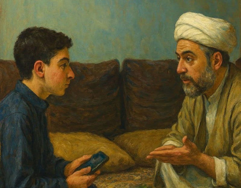 أنا وولدي وشهيد المحراب الخالد (1)