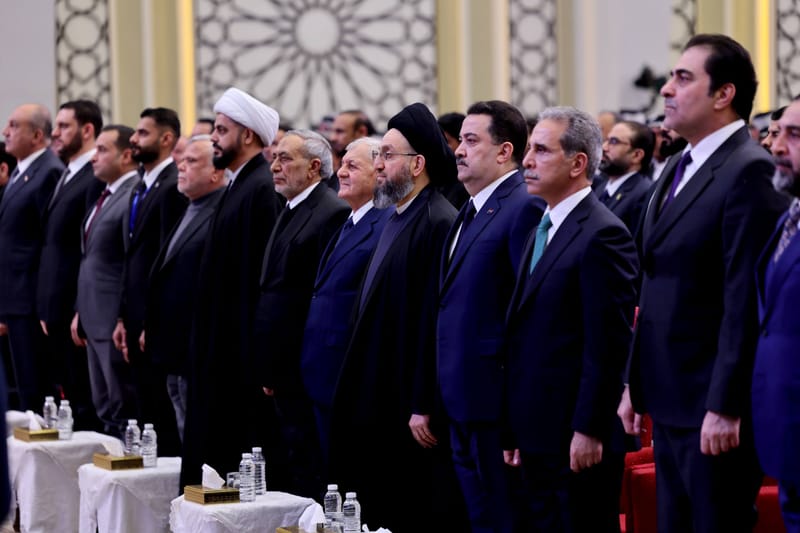 في الحفل التأبيني ليوم الشهيد العراقي.. سماحة السيد الحكيم يؤكد أن العراق ليس بحاجة إلى مغامرات سياسية