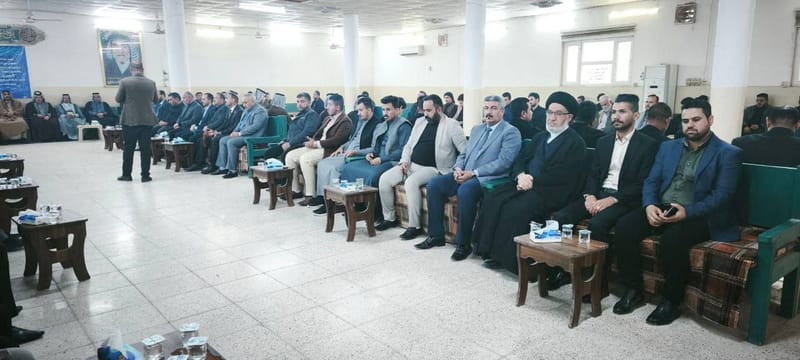 تيار الحكمة الوطني في الديوانية يقيم مجلس عزاء بذكرى شهيد المحراب (قدس)