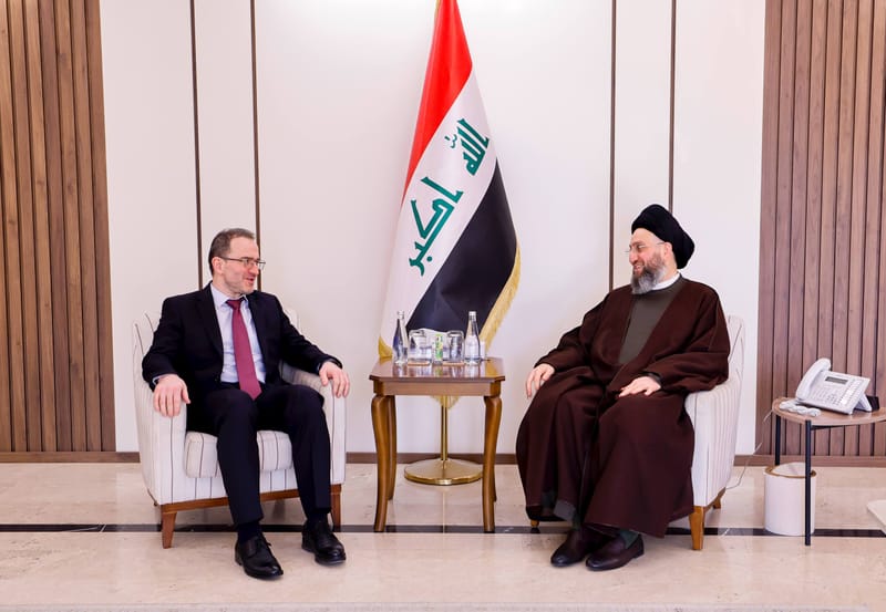 سماحة السيد الحكيم يلتقي السفير الروسي لدى العراق