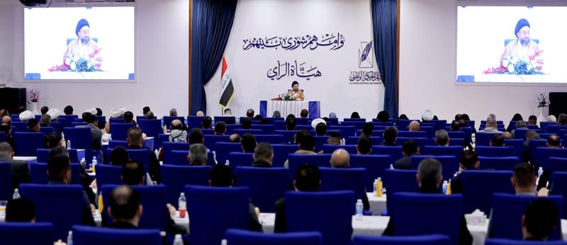 في اجتماع هياة الرأي.. سماحة السيد الحكيم يدعو لمأسسة الإطار التنسيقي