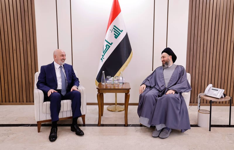 سماحة السيد الحكيم يدعو لتوحيد الموقف الكردي وتسريع حسم الرئاسات الثلاث