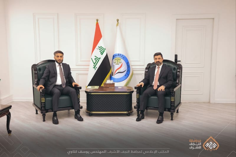 محافظ النجف الأشرف يبحث مع وزير العدل عدداً من الملفات ذات الاهتمام المشترك