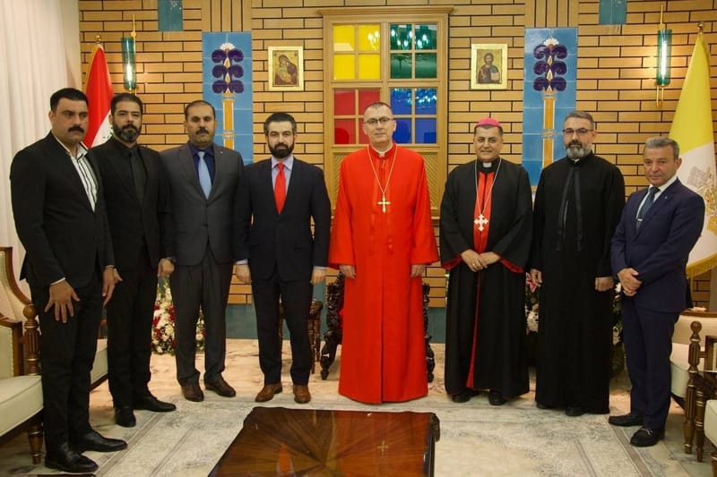 تيار الحكمة الوطني يبارك لرئيس الكنيسة الكلدانية في العراق والعالم وصوله إلى بغداد