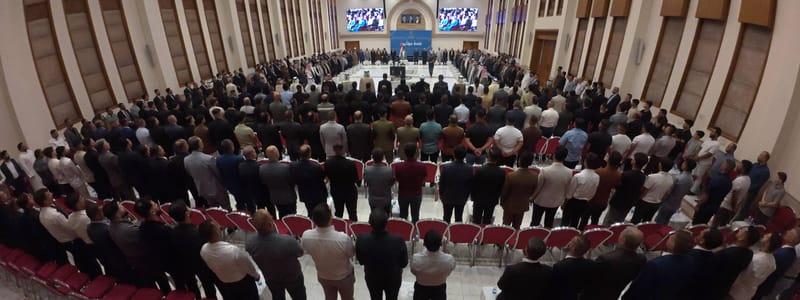 سماحة السيد الحكيم يلتقي جمعًا من القيادات التنظيمية في شمال وغرب العراق